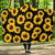 Sunflower Pattern Print Design SF05 Hooded Blanket-JORJUNE.COM