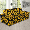 Sunflower Pattern Print Design SF05 Sofa Slipcover-JORJUNE.COM