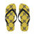 Sunflower Pattern Print Design SF06 Flip Flops-JorJune