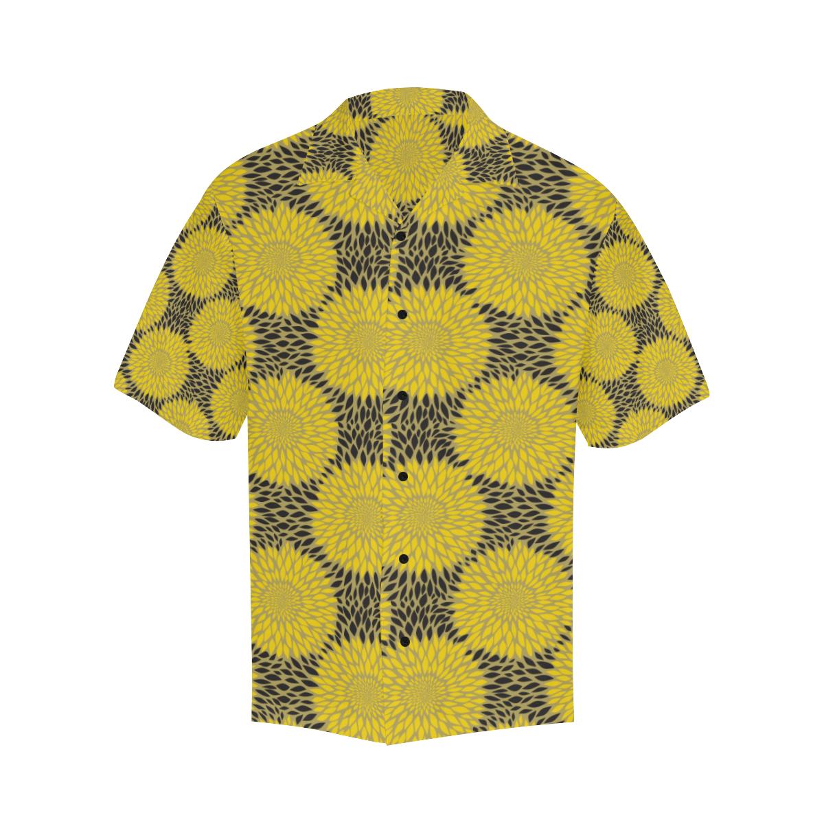 Sunflower Pattern Print Design SF06 Men Hawaiian Shirt-JorJune
