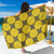 Sunflower Pattern Print Design SF06 Sarong Pareo Wrap-JORJUNE.COM