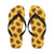 Sunflower Pattern Print Design SF07 Flip Flops-JorJune