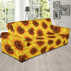 Sunflower Pattern Print Design SF07 Sofa Slipcover-JORJUNE.COM