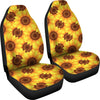 Sunflower Pattern Print Design SF07 Universal Fit Car Seat Covers-JorJune