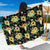Sunflower Pattern Print Design SF08 Sarong Pareo Wrap-JORJUNE.COM