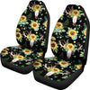 Sunflower Pattern Print Design SF08 Universal Fit Car Seat Covers-JorJune