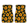 Sunflower Pattern Print Design SF09 Car Floor Mats-JORJUNE.COM
