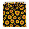 Sunflower Pattern Print Design SF09 Duvet Cover Bedding Set-JORJUNE.COM