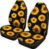 Sunflower Pattern Print Design SF09 Universal Fit Car Seat Covers-JorJune