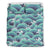 Surf Blue Wave Duvet Cover Bedding Set