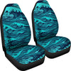 Surf Blue wave Universal Fit Car Seat Covers