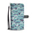 Surf Blue Wave Wallet Phone Case