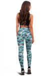 Surf Blue Wave Women Leggings