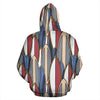 Surf board Pattern All Over Print Hoodie