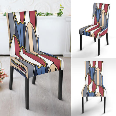 Surf board Pattern Dining Chair Slipcover-JORJUNE.COM