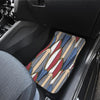 Surf board Pattern Front and Back Car Floor Mats