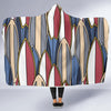 Surf board Pattern Hooded Blanket-JORJUNE.COM