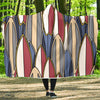 Surf board Pattern Hooded Blanket-JORJUNE.COM