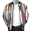 Surf Board Pattern Men Casual Bomber Jacket