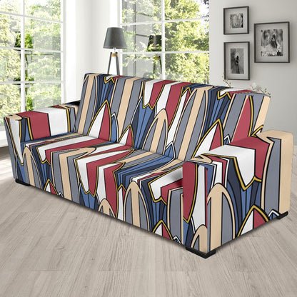 Surf board Pattern Sofa Slipcover-JORJUNE.COM