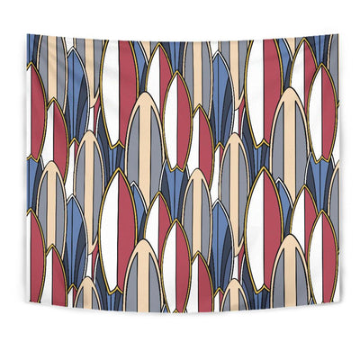 Surf board Pattern Tapestry