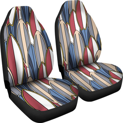 Surf Board Pattern Universal Fit Car Seat Covers