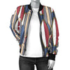 Surf Board Pattern Women Casual Bomber Jacket