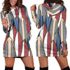 Surf Board Pattern Women Hoodie Dress