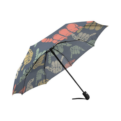 Surf Hand sign Automatic Foldable Umbrella