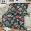 Surf Hand Sign Fleece Blanket