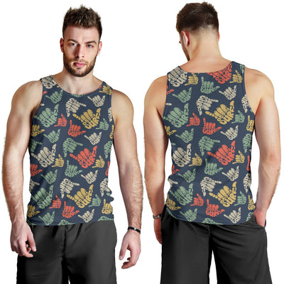 Surf Hand sign Men Tank Top