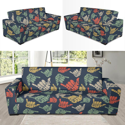 Surf Hand sign Sofa Slipcover-JORJUNE.COM