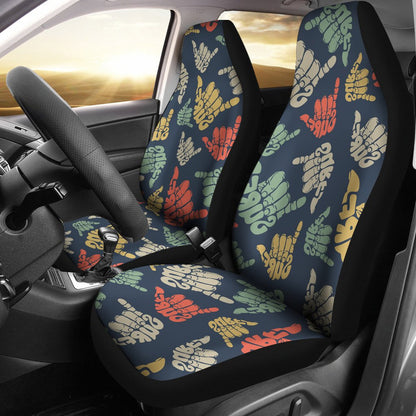 Surf Hand Sign Universal Fit Car Seat Covers