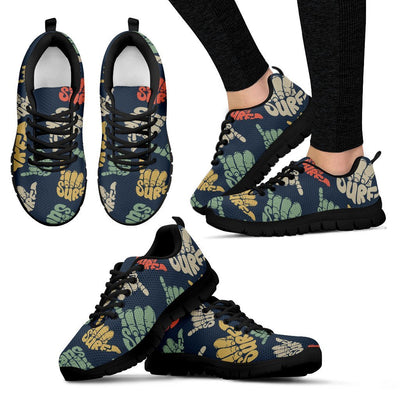 Surf Hand sign Women Sneakers