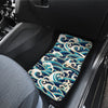 Surf Wave Pattern Car Floor Mats