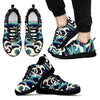 Surf Wave Pattern Men Sneakers