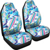 Surf wave pattern Universal Fit Car Seat Covers