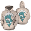 Surfing All Over Print Hoodie