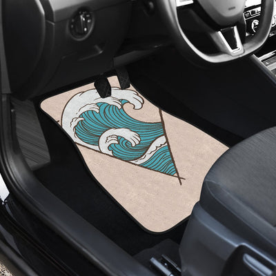 Surfing Car Floor Mats