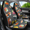 Sushi Pattern Print Universal Fit Car Seat Covers-JorJune