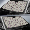 Swallow Bird Pattern Print Design 03 Car Sun Shades-JORJUNE.COM