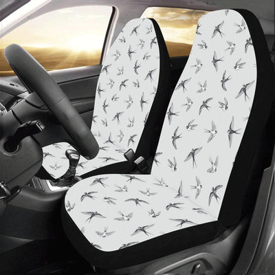 Swallow Bird Pattern Print Design 04 Car Seat Covers (Set of 2)-JORJUNE.COM