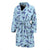 Swallow Bird Pattern Print Design 06 Men Bathrobe-JORJUNE.COM