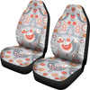 Swedish Nordic Design Print Universal Fit Car Seat Covers-JorJune