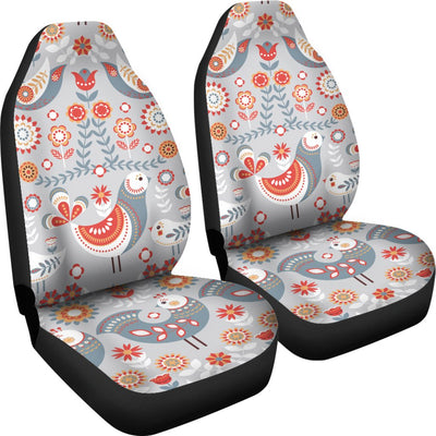 Swedish Nordic Design Print Universal Fit Car Seat Covers-JorJune