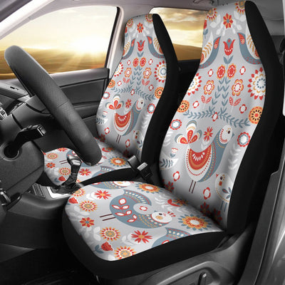 Swedish Nordic Design Print Universal Fit Car Seat Covers-JorJune