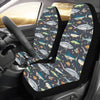 Swordfish Pattern Print Design 04 Car Seat Covers (Set of 2)-JORJUNE.COM