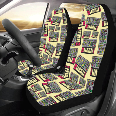 Synthesizer Pattern Print Design 01 Car Seat Covers (Set of 2)-JORJUNE.COM