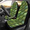 T Rex Pattern Print Design A03 Car Seat Covers (Set of 2)-JORJUNE.COM