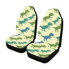 T Rex Pattern Print Design A04 Car Seat Covers (Set of 2)-JORJUNE.COM